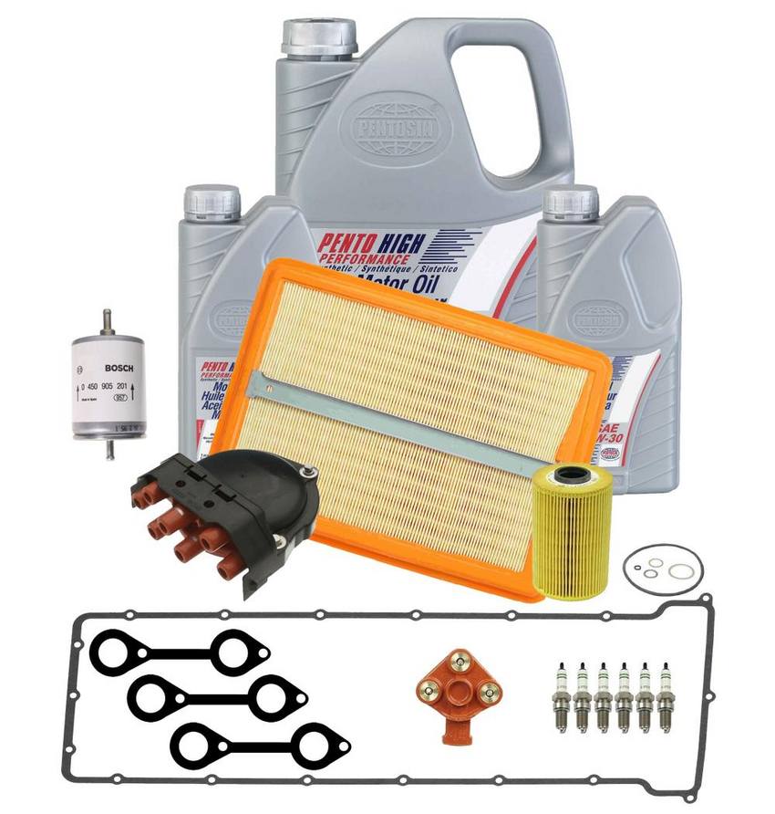 BMW Ignition Tune-Up Kit (5W-30) (7 Liter) (High Performance) 83212365946 - eEuroparts Kit 3086606KIT